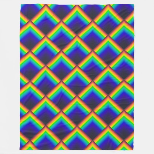 Zonnespectrumschalen Fleece Deken (Voorkant)