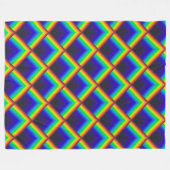 Zonnespectrumschalen Fleece Deken (Voorkant (Horizontaal))