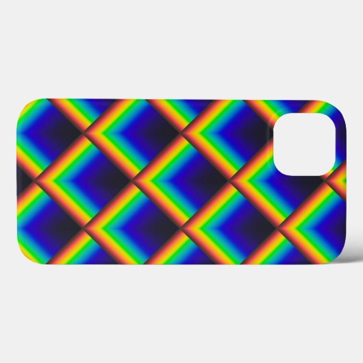Zonnespectrumschalen Hoesje-Mate iPhone case (Achterkant (horizontaal))