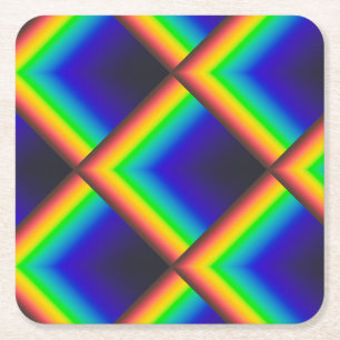 Zonnespectrumschalen Kartonnen Onderzetters