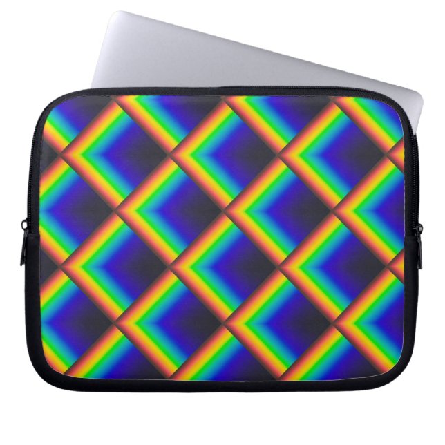 Zonnespectrumschalen Laptop Sleeve (Voorkant)