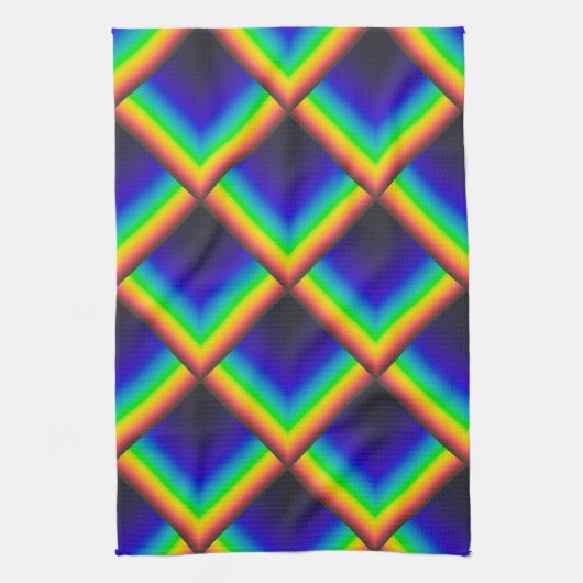 Zonnespectrumschalen Theedoek (Verticaal)