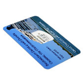 Zonnespirietspiegel Aangepaste zijderoom deurmerke Magneet (Rechterzijde)