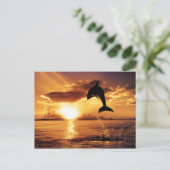 Zonnespringen Briefkaart (Staand voorkant)