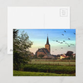 Zonnestaat koninkrijk godkerkgemeenschap briefkaart (Voorkant / Achterkant)