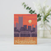 Zonnestadslandschap | Nashville, Tennessee Briefkaart (Staand voorkant)