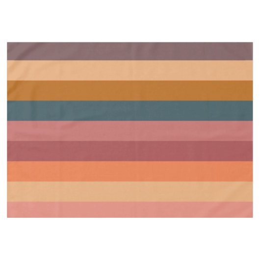 Zonnestaven voor Waterverf Tafelkleed (Voorkant (Horizontaal))