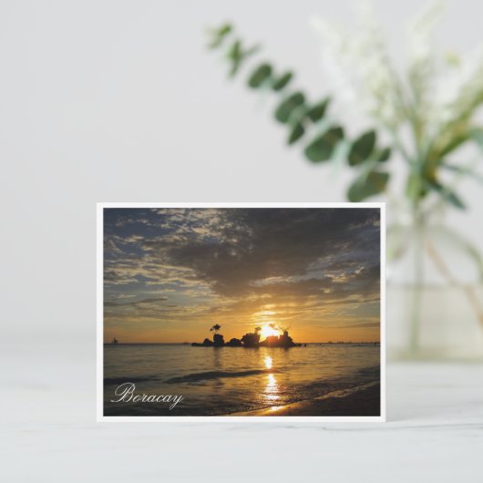 zonnesteen briefkaart (Staand voorkant)