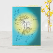 Zonnesteen/Nieuw begin Kaart (Gele Bloem)