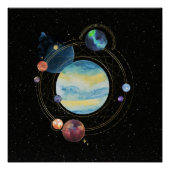 Zonnestelsel.1 Perfect Poster (Voorkant)