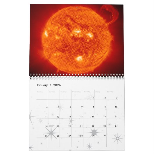 Zonnestelsel 2015 Ruimtevaartastronomiekalender Kalender (Jan 2026)