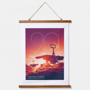 Zonnestelsel, 20 jaar Spirit en Opportunity Hangend Wandkleed