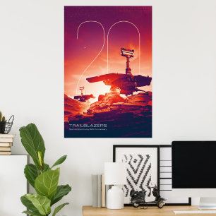 Zonnestelsel, 20 jaar Spirit en Opportunity Poster
