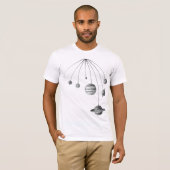 Zonnestelsel 2 t-shirt (Voorkant volledig)