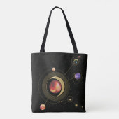 Zonnestelsel.2 Tote Bag (Achterkant)
