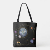 Zonnestelsel.3 Tote Bag (Achterkant)