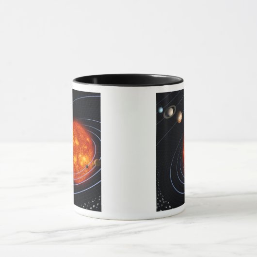 Zonnestelsel 8 mok (Midden)