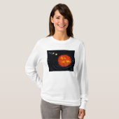 Zonnestelsel 8 t-shirt (Voorkant volledig)