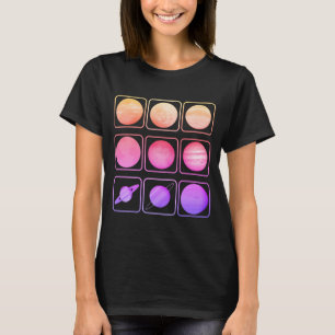 Zonnestelsel Astronomie T-Shirt