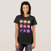 Zonnestelsel Astronomie T-Shirt (Voorkant volledig)