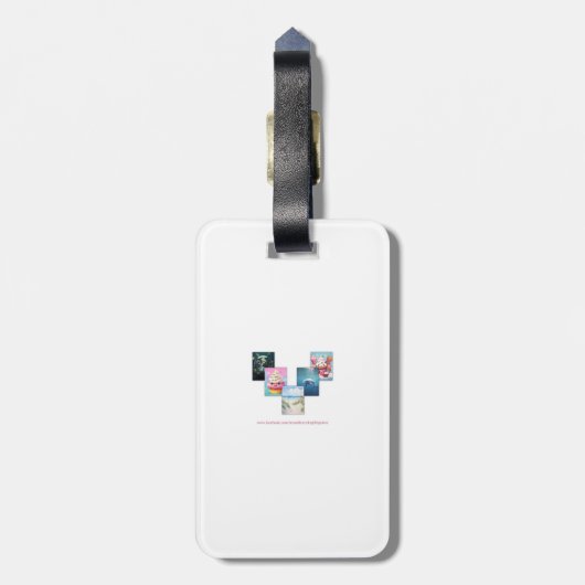 Zonnestelsel Bagagelabel (Achterkant verticaal)