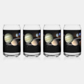 Zonnestelsel Blikvorm Glas (Voorkant)