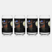Zonnestelsel Blikvorm Glas (Links)
