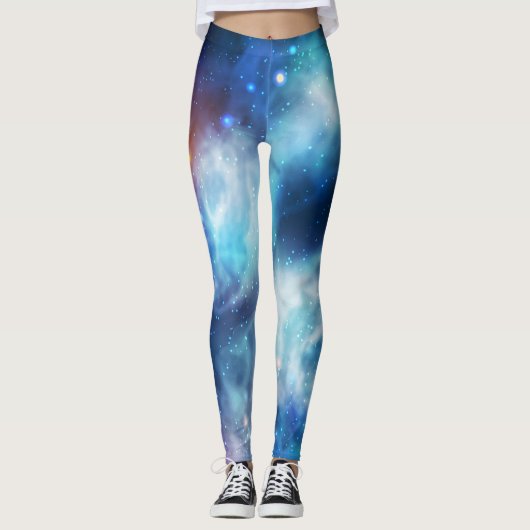 Zonnestelsel Blues 101 Leggings (Voorkant)