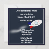 Zonnestelsel Buitenruimtevaartpartij Kaart (Achterkant)