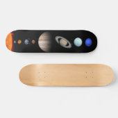 Zonnestelsel Buitenste Ruimte Planeet voor Astrono Persoonlijk Skateboard (Horizontaal)