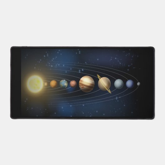 Zonnestelsel Bureaumat (Voorkant)