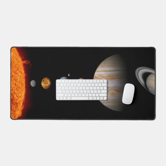 Zonnestelsel Bureaumat (Keyboard & Muis)