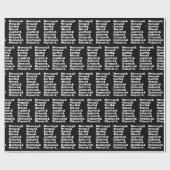 Zonnestelsel Cadeaupapier (Vlak)