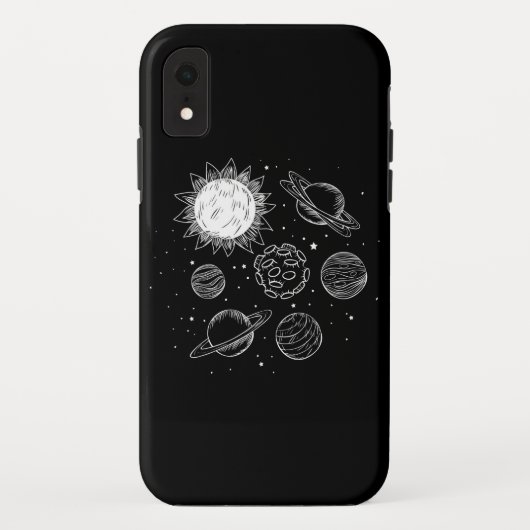 Zonnestelsel Case-Mate iPhone Case (Achterkant)