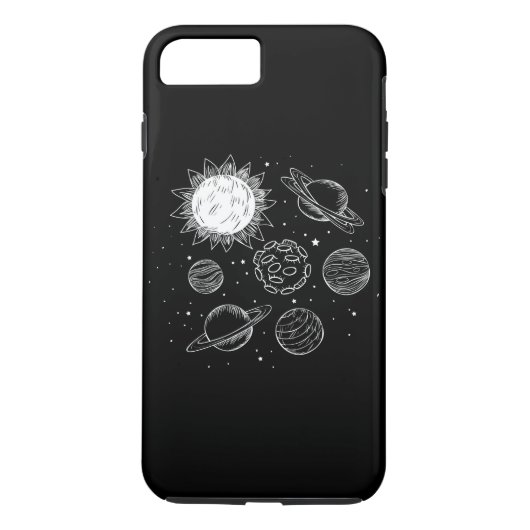 Zonnestelsel Case-Mate iPhone Case (Achterkant)