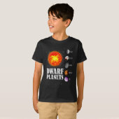 Zonnestelsel - Dwergplaneten Gift T Shirt (Voorkant volledig)