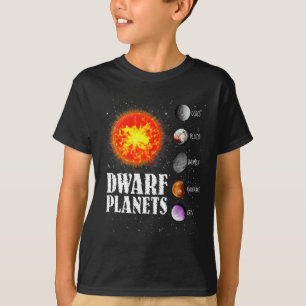 Zonnestelsel - Dwergplaneten Gift T Shirt