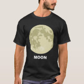Zonnestelsel Groep Kostuums Giant Earth's Moon T-shirt (Voorkant)