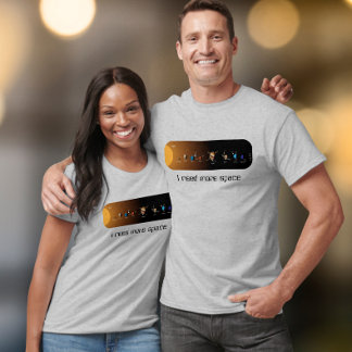 Zonnestelsel Ik heb meer ruimte nodig T-shirt