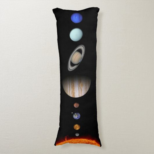 Zonnestelsel Inline Buitengerechtigde Leiding Lichaamskussen (Voorkant Verticaal)