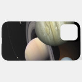 Zonnestelsel iPhone Hoesje (Achterkant horizontaal)