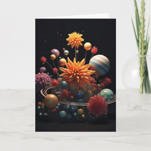 Zonnestelsel Kaart (Voorkant)