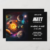 Zonnestelsel Kaart (Voorkant / Achterkant)