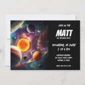 Zonnestelsel Kaart (Voorkant)