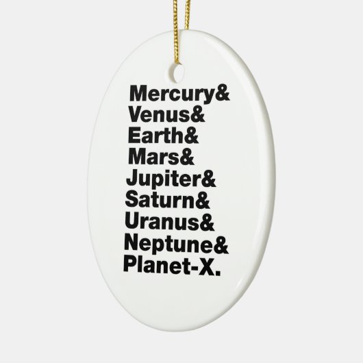 Zonnestelsel Keramisch Ornament (Links)