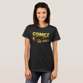 Zonnestelsel Komeet Me Bro Galaxy Space Pun T-shirt (Voorkant volledig)