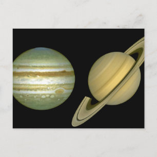 Zonnestelsel ~ Lang Uitzicht Briefkaart