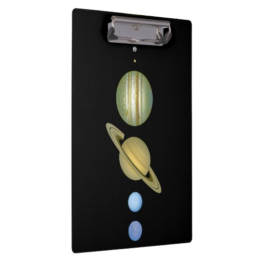 Zonnestelsel ~ Lang Uitzicht Klembord (Rechts)