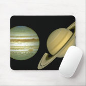 Zonnestelsel ~ Lang Uitzicht Muismat (Met muis)