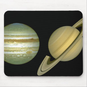 Zonnestelsel ~ Lang Uitzicht Muismat